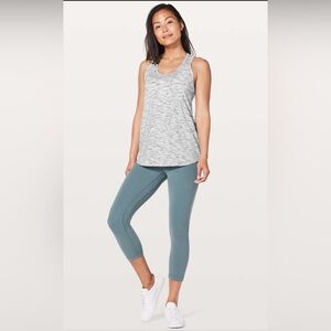 Lululemon Athletica Light Gray Tank Top